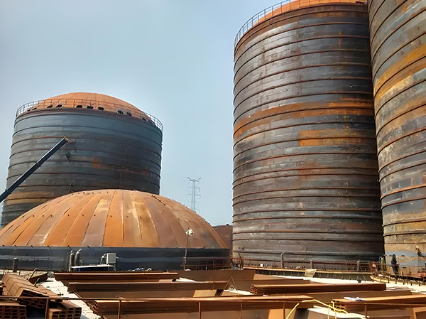 桥西焦粉钢板仓